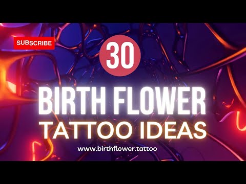 30 birth flower bouquet tattoo ideas - Birth Flower Tattoo - Birth Month Tattoo