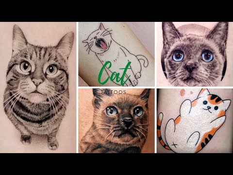 Cute Cat Tattoos l Cat Tattoo inspiration for anybody