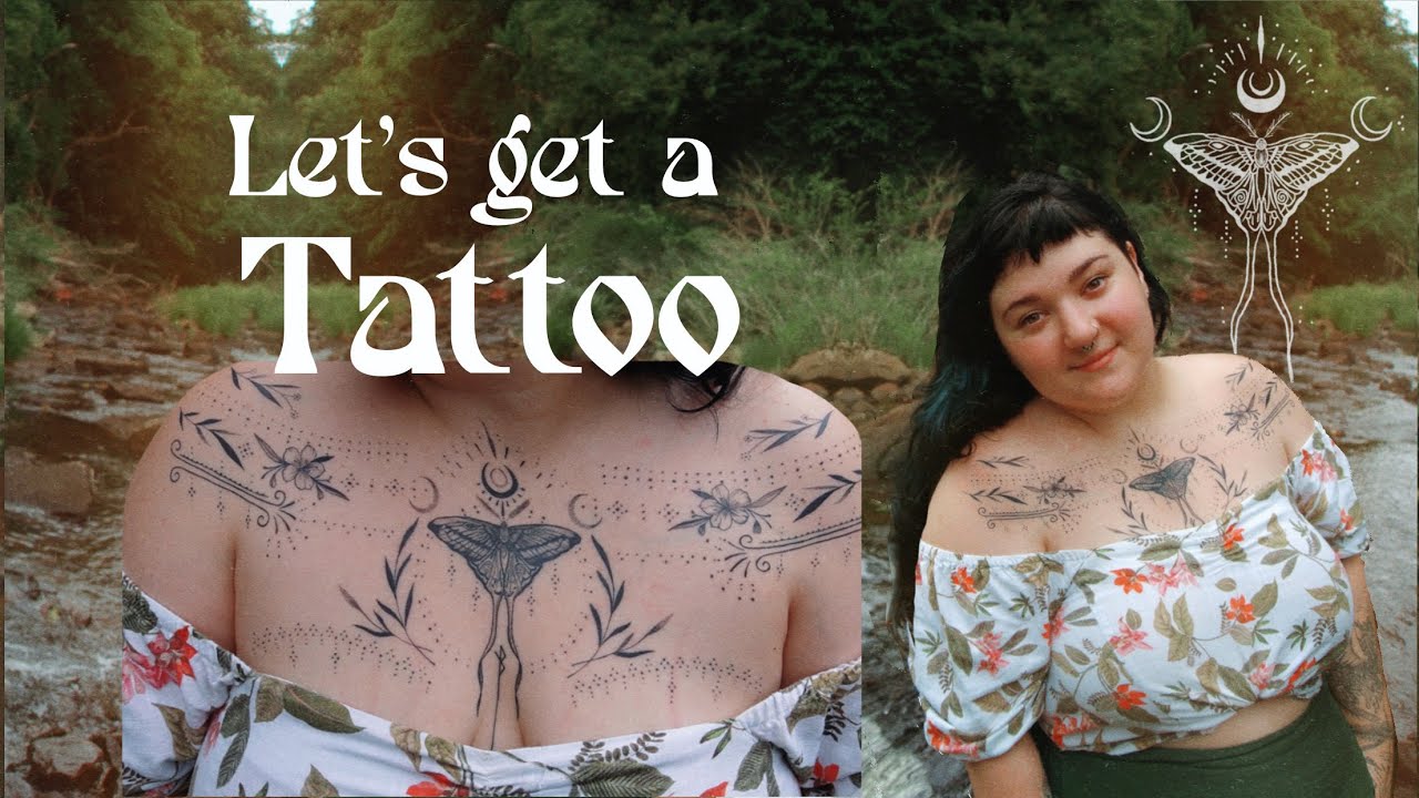 My Intuitive Chest Tattoo 🦋