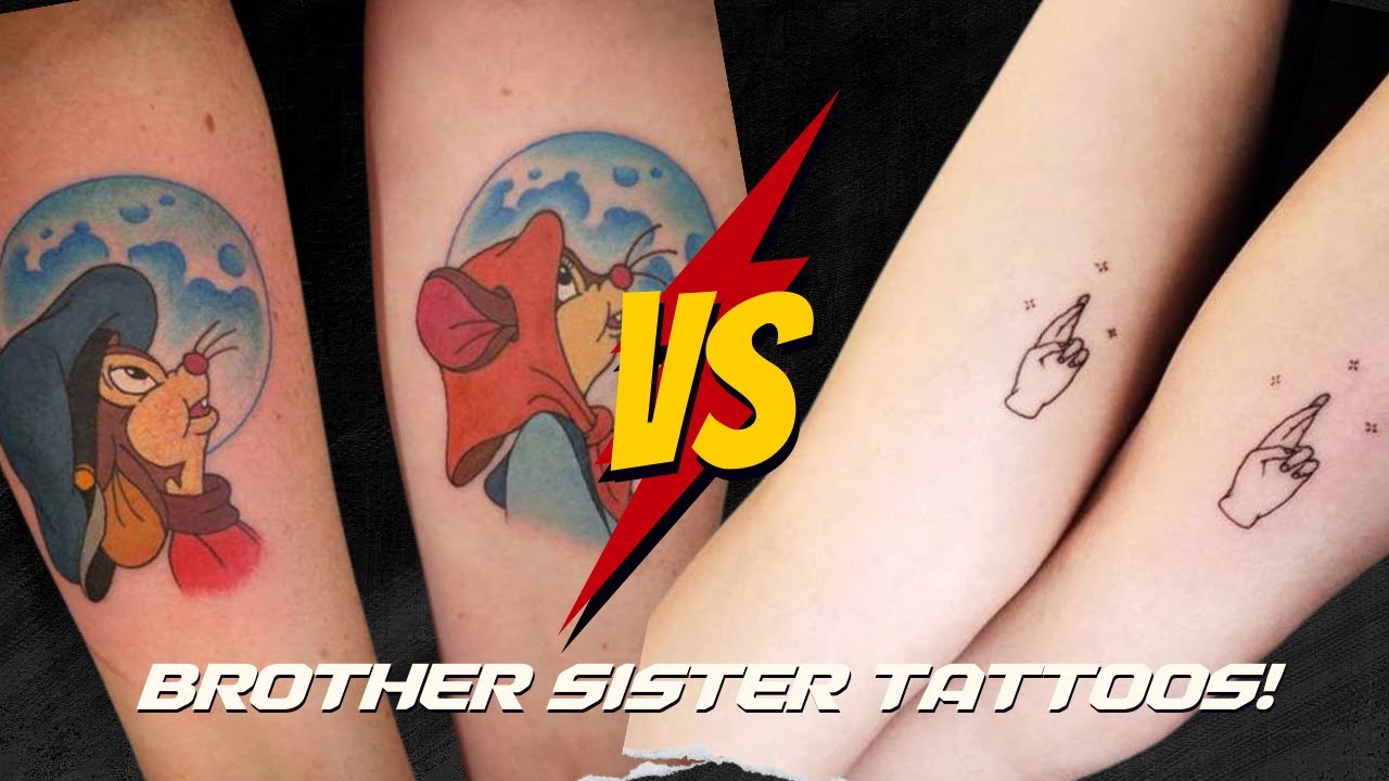 100+ Brother Sister Tattoos You Need To See!