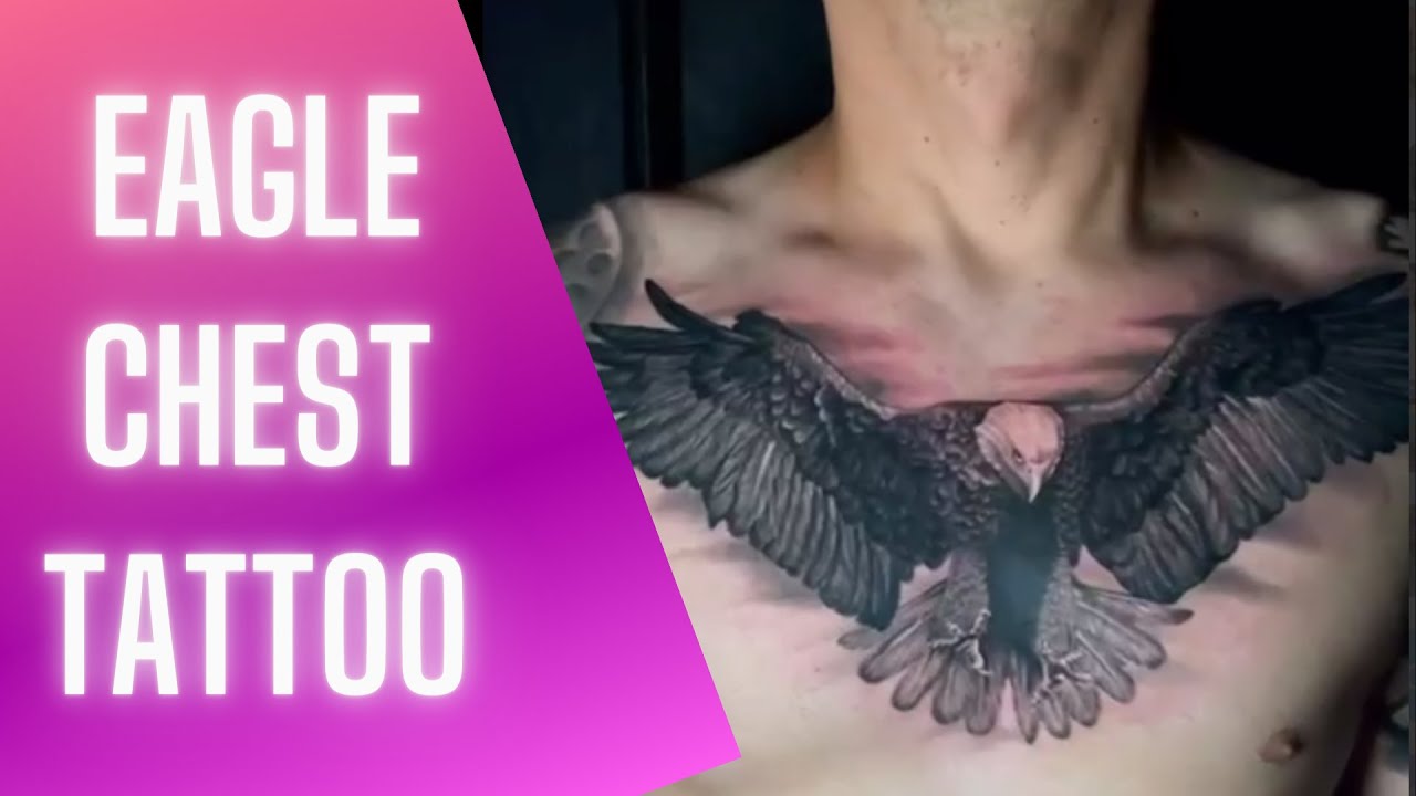 Jaw-Dropping Ink Masterpiece Of An Eagle Chest Tattoo