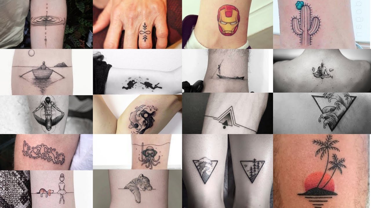 Small Tattoos for Men - Simple small tattoos for men -  Mini Tattoos for Men 2022