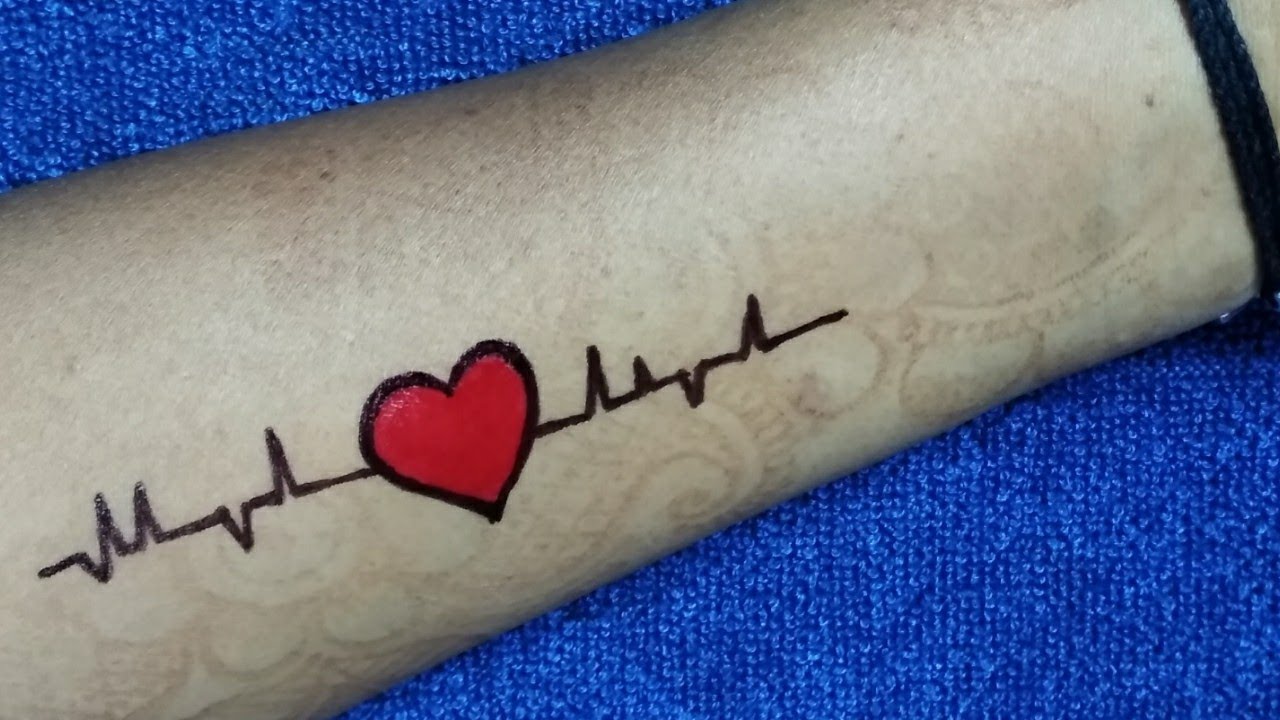 Beautiful Heart 💓 Tattoo Designs For Beginners