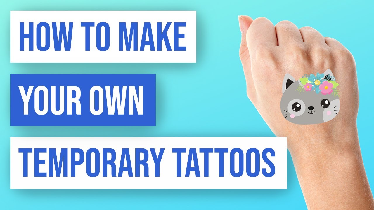 ✨ How to Create Your Own Temporary Tattoos