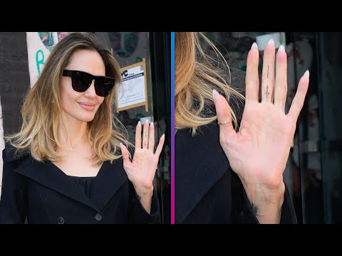 Angelina Jolie's Mystery Tattoo REVEALED!