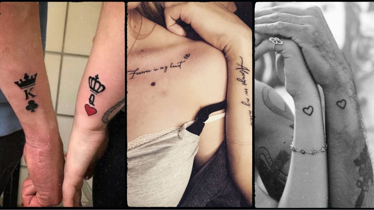 80+Unique Couple Tattoo  Ideas ❤️Husband &Wife Tattoos (Fashion Star)