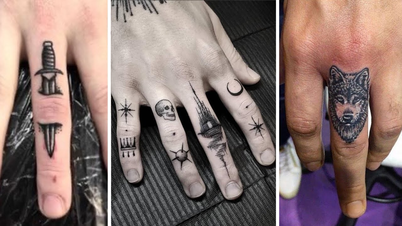 "Express Yourself: Trending Finger Tattoo Styles for Men"