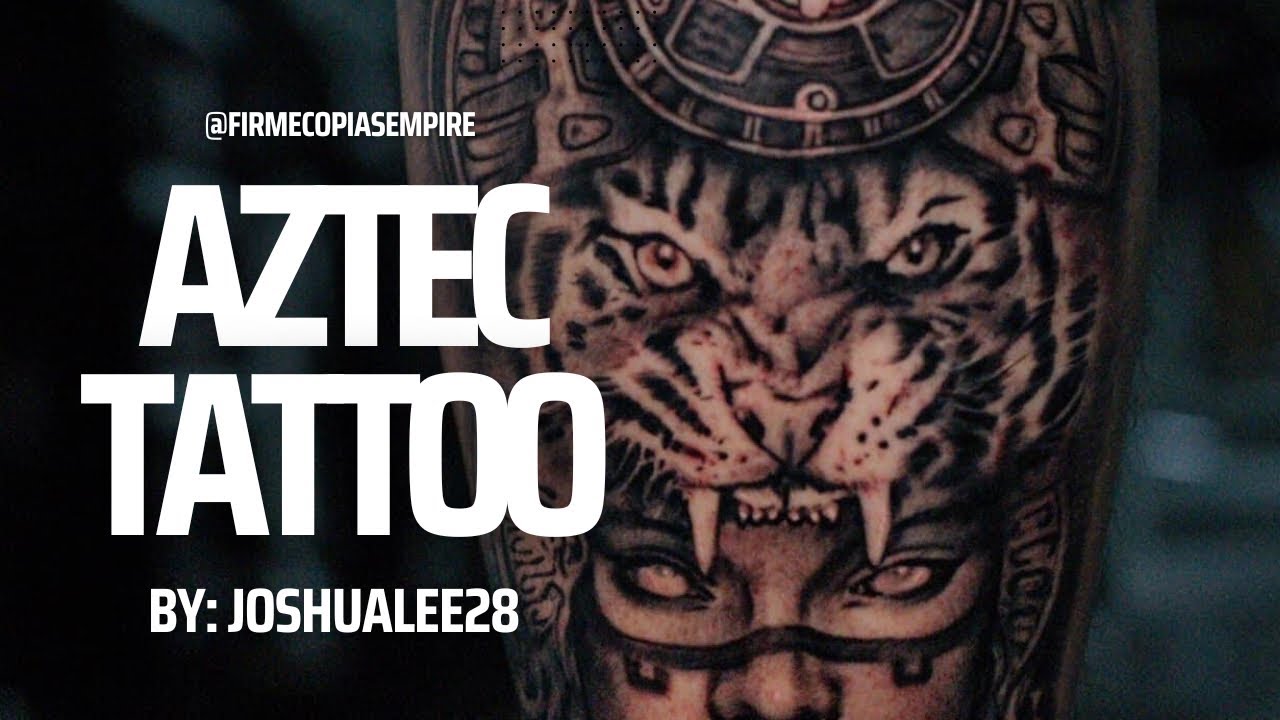 AZTEC TATTOO SLEEVE 🔥