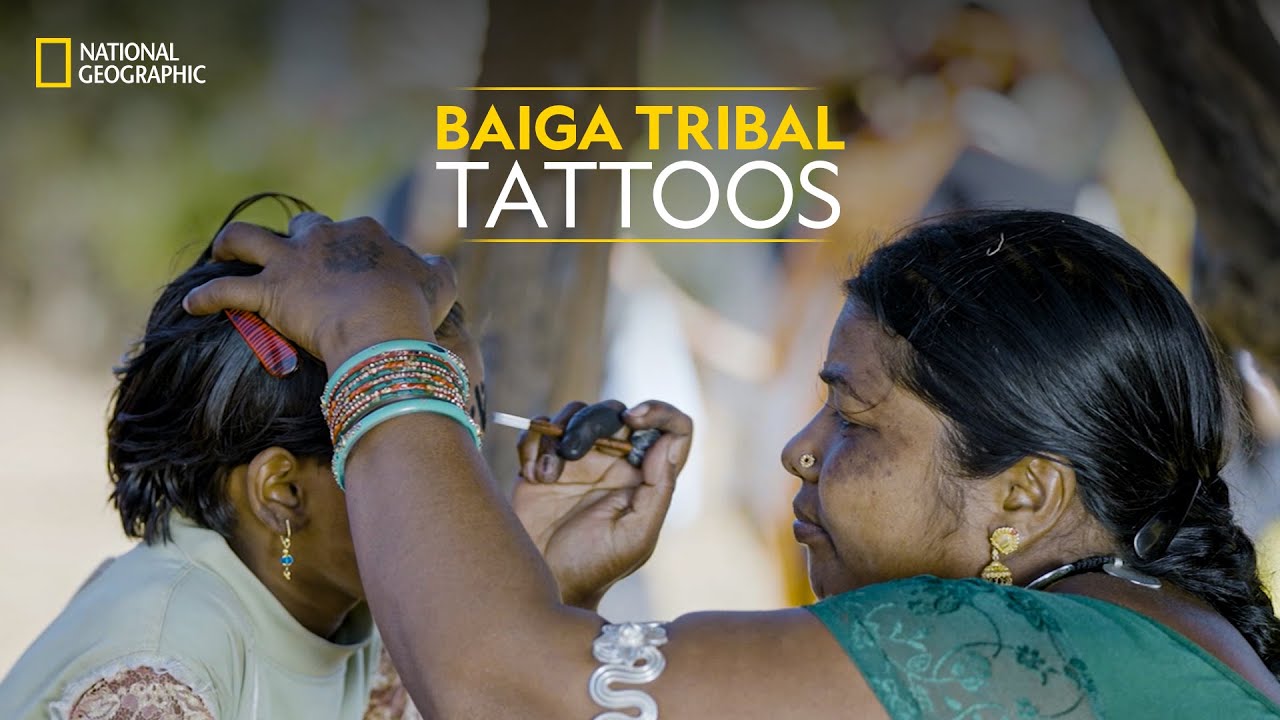 Baiga Tribal Tattoos | It Happens Only in India | National Geographic
