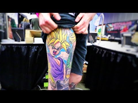 BEST DRAGONBALL Z TATTOO IN THE WORLD?!?