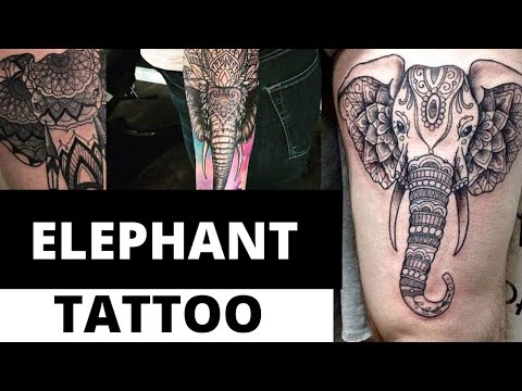 Top Beautiful Elephant Tattoo designs - Inspirational Elephant Tattoos ideas for Men and Women