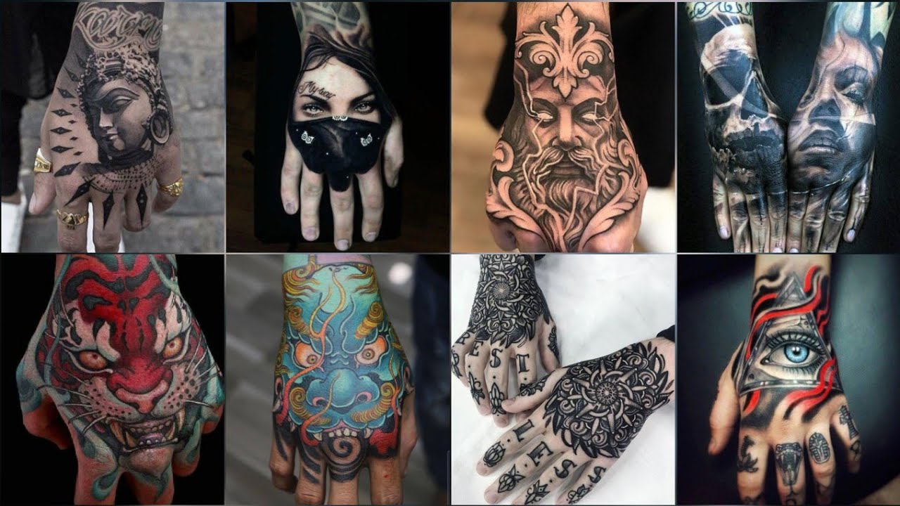 Hand Tattoos for men 2022 - 100 Best hand tattoo for men