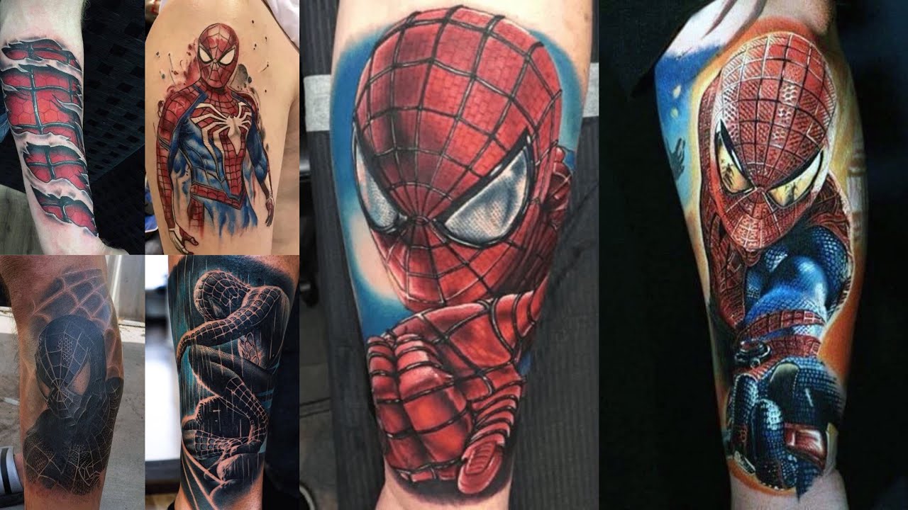 Spiderman Tattoo Design Ideas For Men - Wild Webs Of Ink