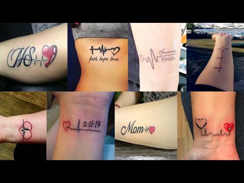 Heartbeat Tattoo Design | Heart Beat Tattoos | Tattoo Designs p2