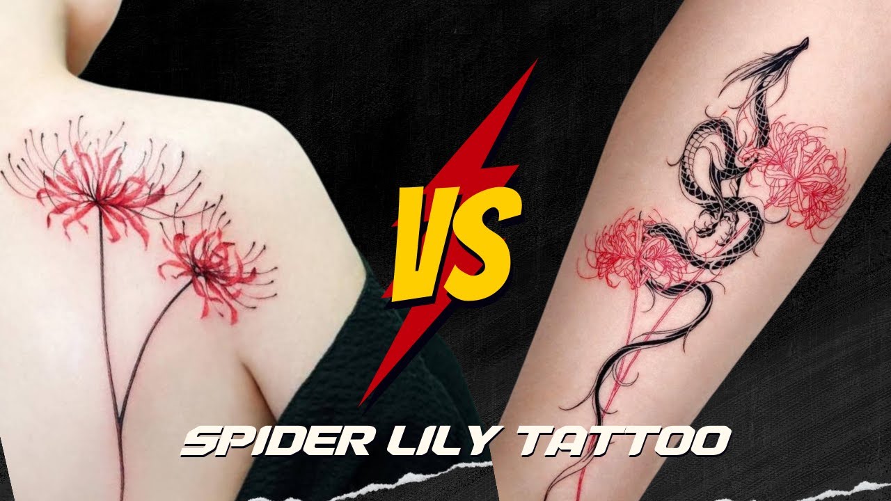 60+ Spider Lily Tattoos You Need To See!