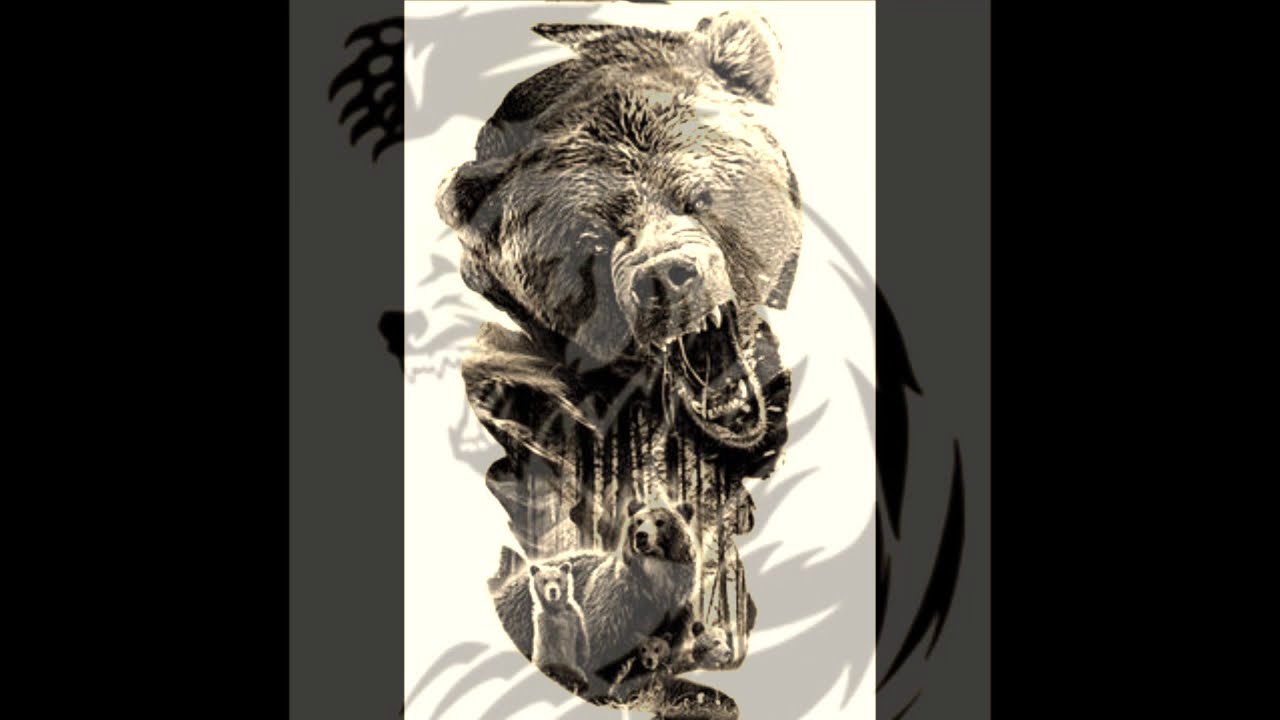 Top 50 Best Bear Tattoos