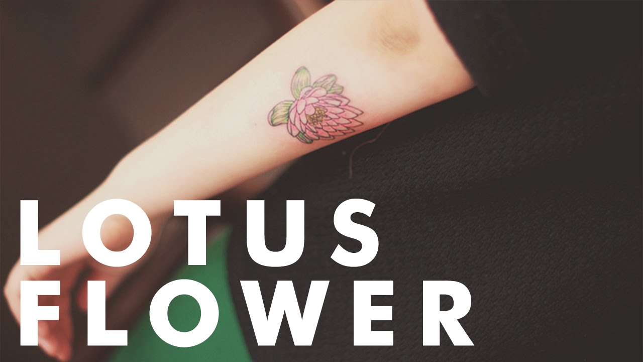 10 Awesome Lotus Flower Tattoo Designs