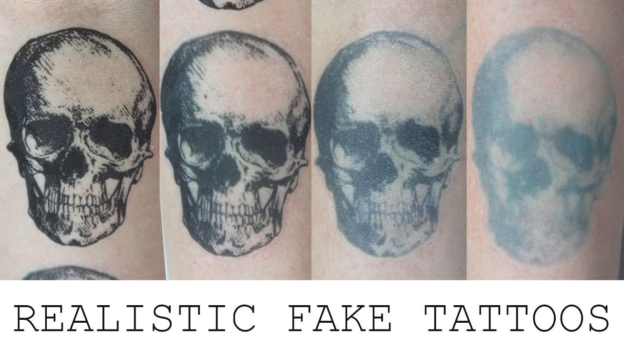 How to Make a Realistic Fake Tattoo | Fresh & Aged