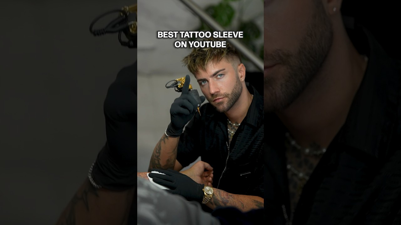 Best Tattoo Sleeve On YouTube #Shorts 😤