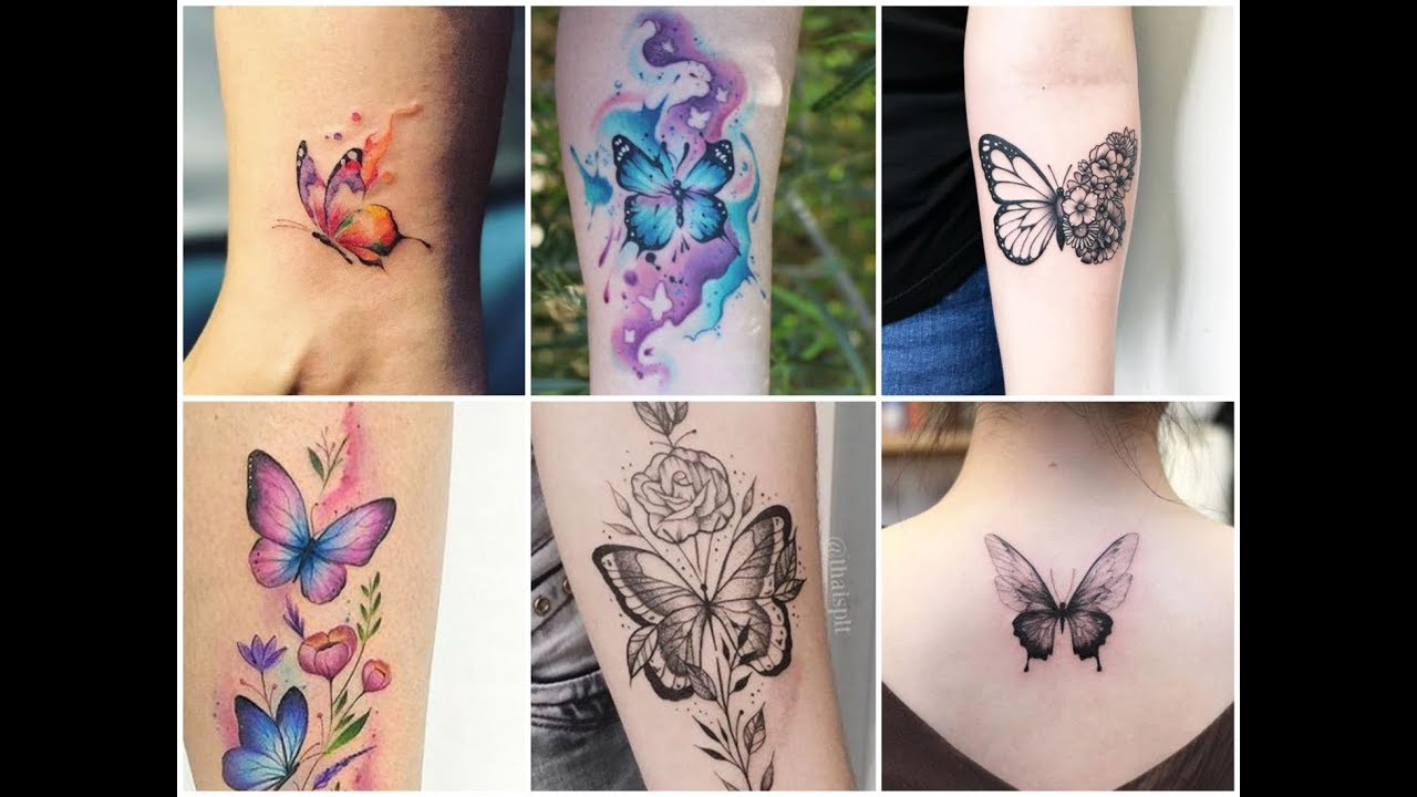 50 Unique Butterfly Tattoo Designs Ideas