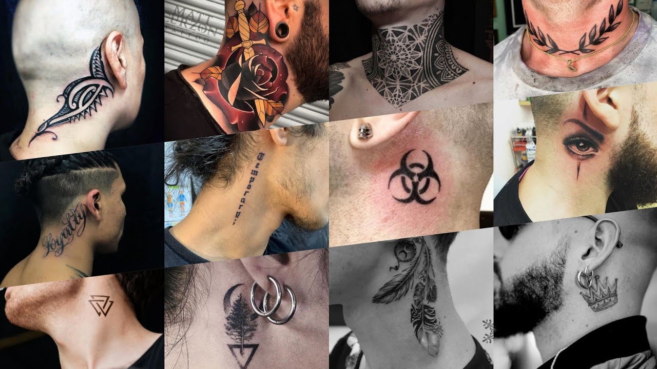 Neck Tattoos for Men - Trending Neck Tattoos