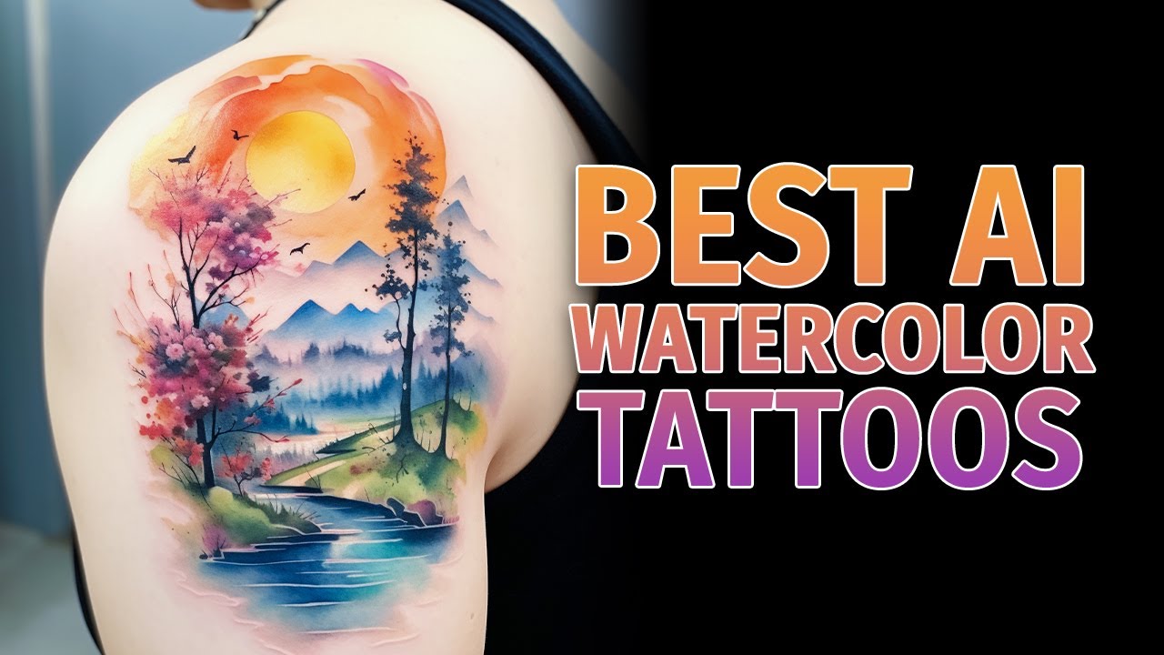 Watercolor Tattoos: Fluidity and Beauty of This Unique Art Form.