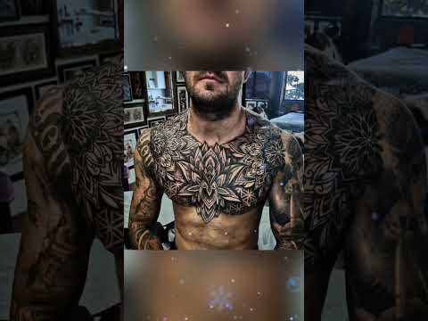 Chest Tattoo Design | Best Chest tattoo ideas #chesttattoo #chesttattoosformen - Lets style buddy