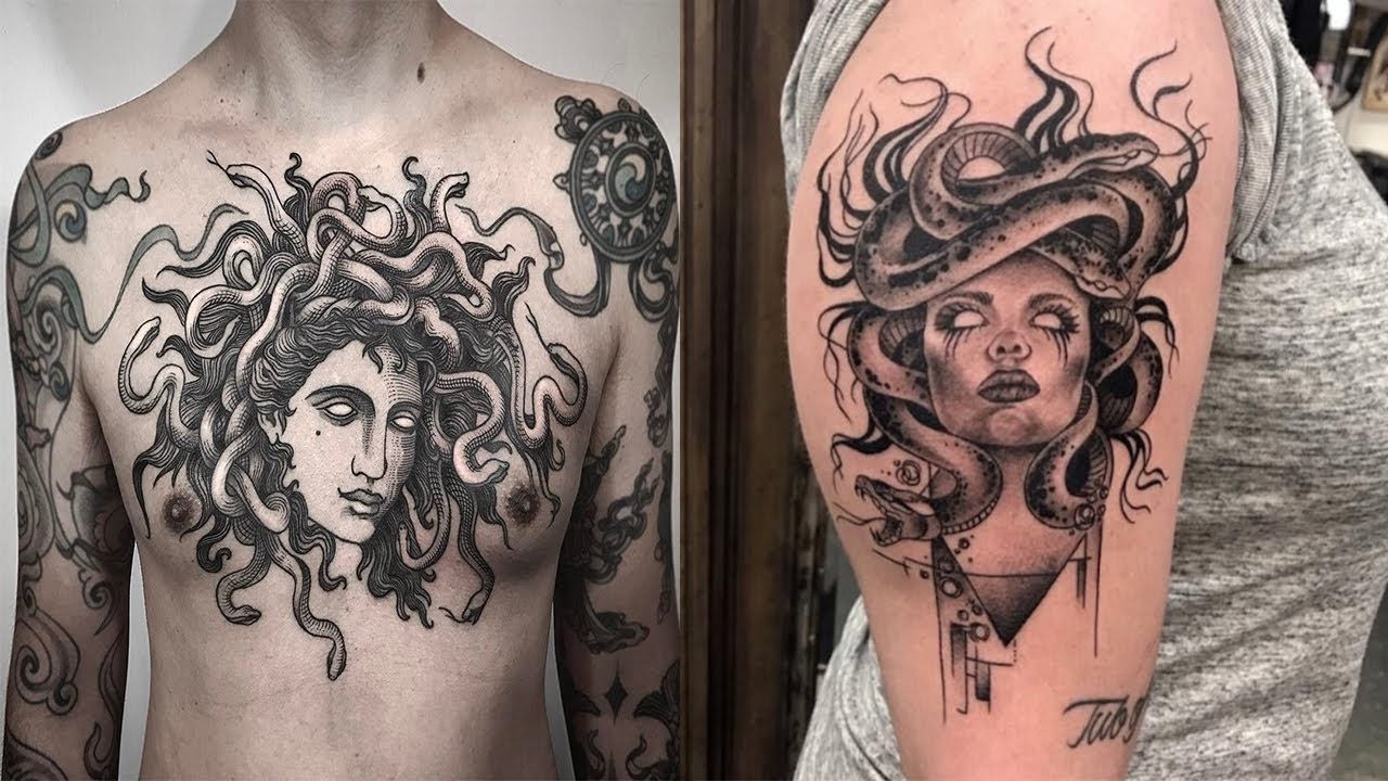 Medusa Tattoo Design and Ideas