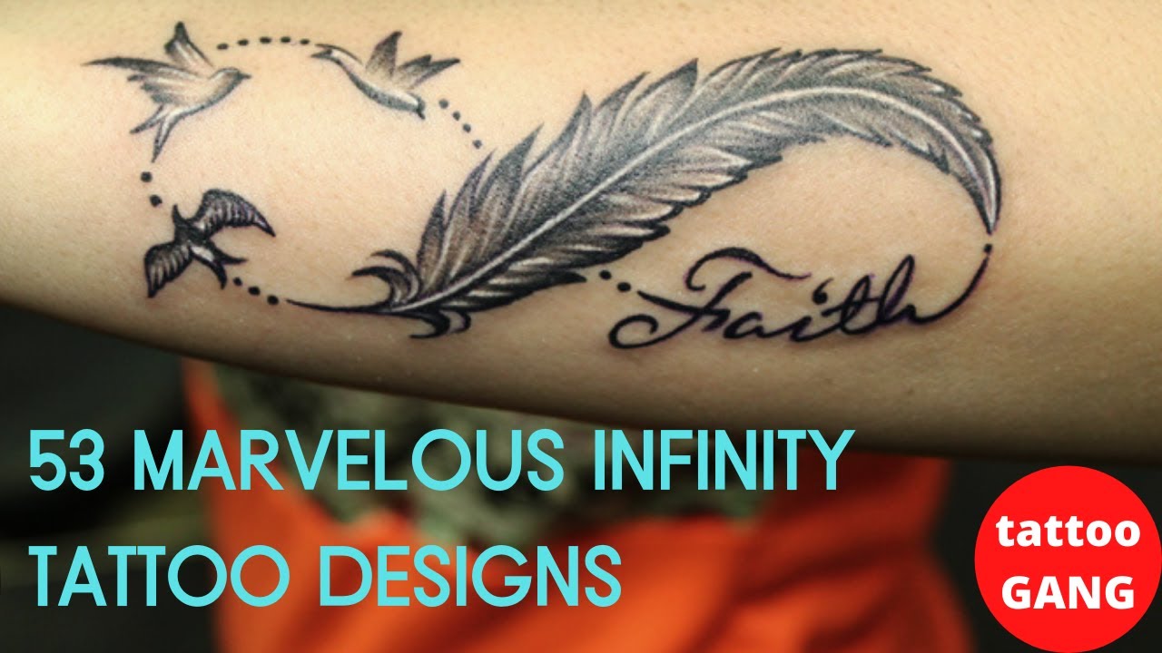 53 Marvelous Infinity Tattoo Designs