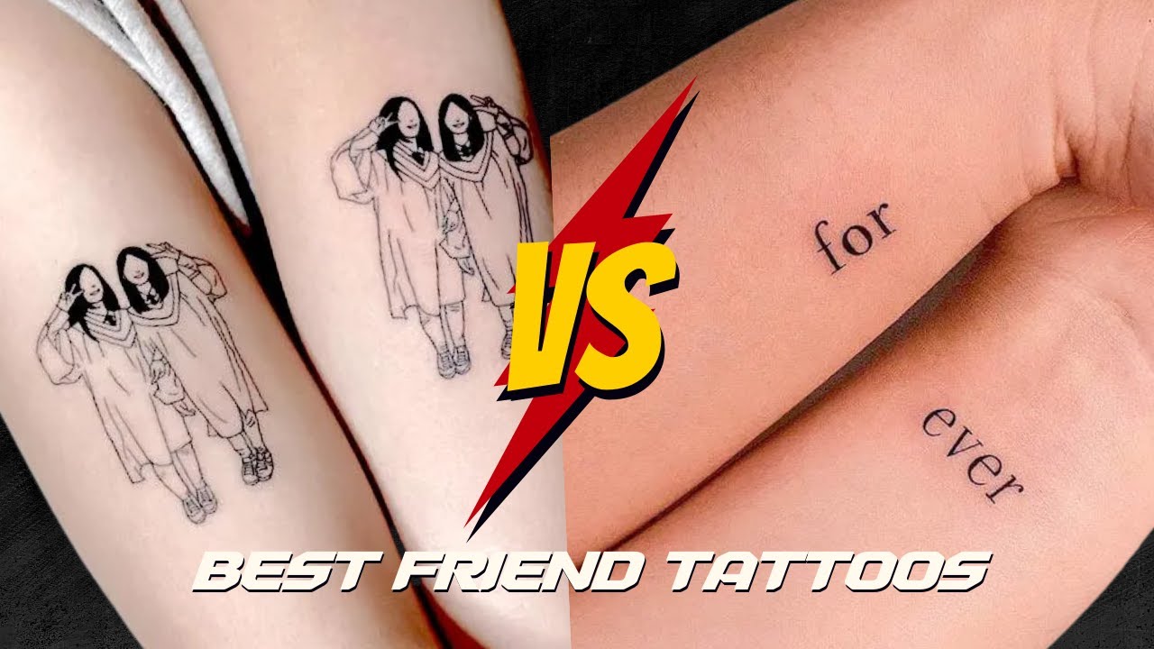 61+ Best Friend Tattoos You Need To See!