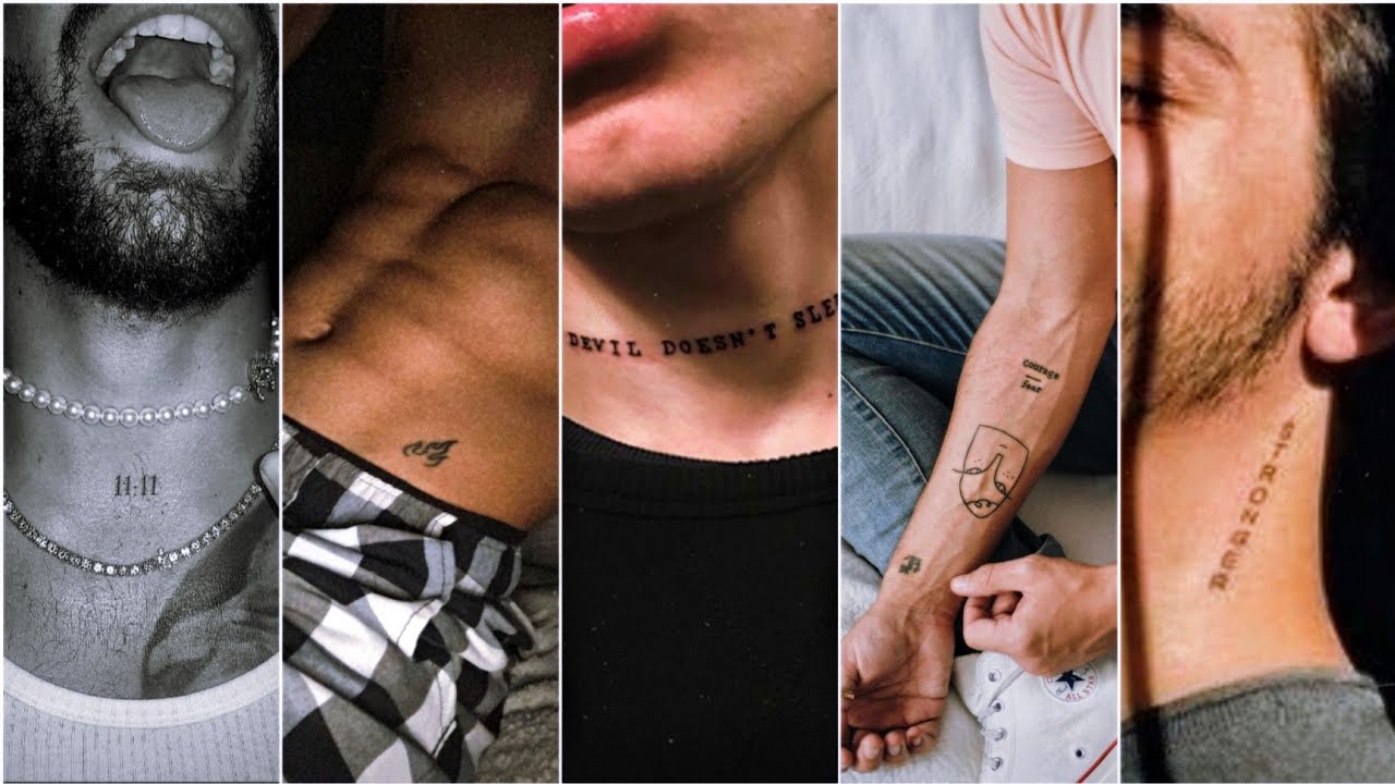 Mini tattoos for men 2021 PART-3 | Small Tattoos for men | Small Trending tattoos for boys 2021
