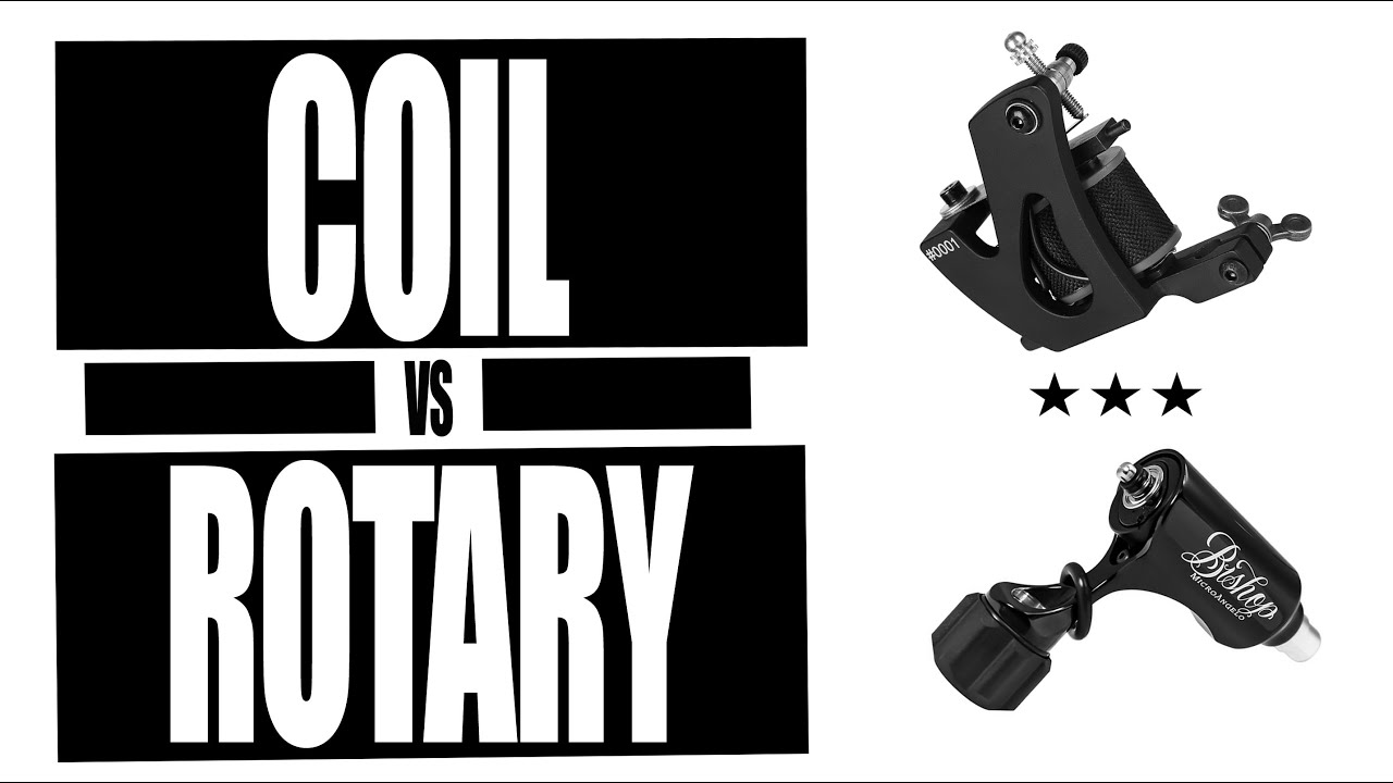 COILS VS ROTARY TATTOO MACHINES / EVERYTHING YOU NEED TO KNOW AS A BEGINNER ARTIST