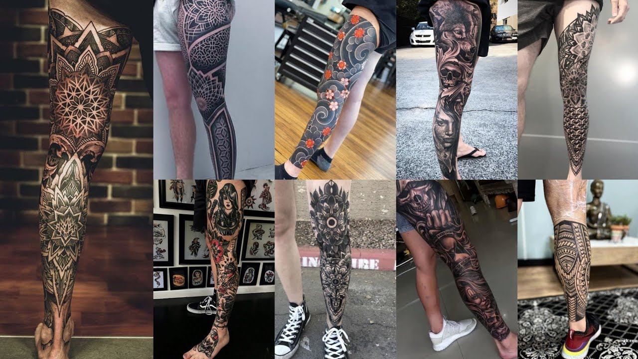 Leg Tattoo - Leg Tattoo for Men 2022