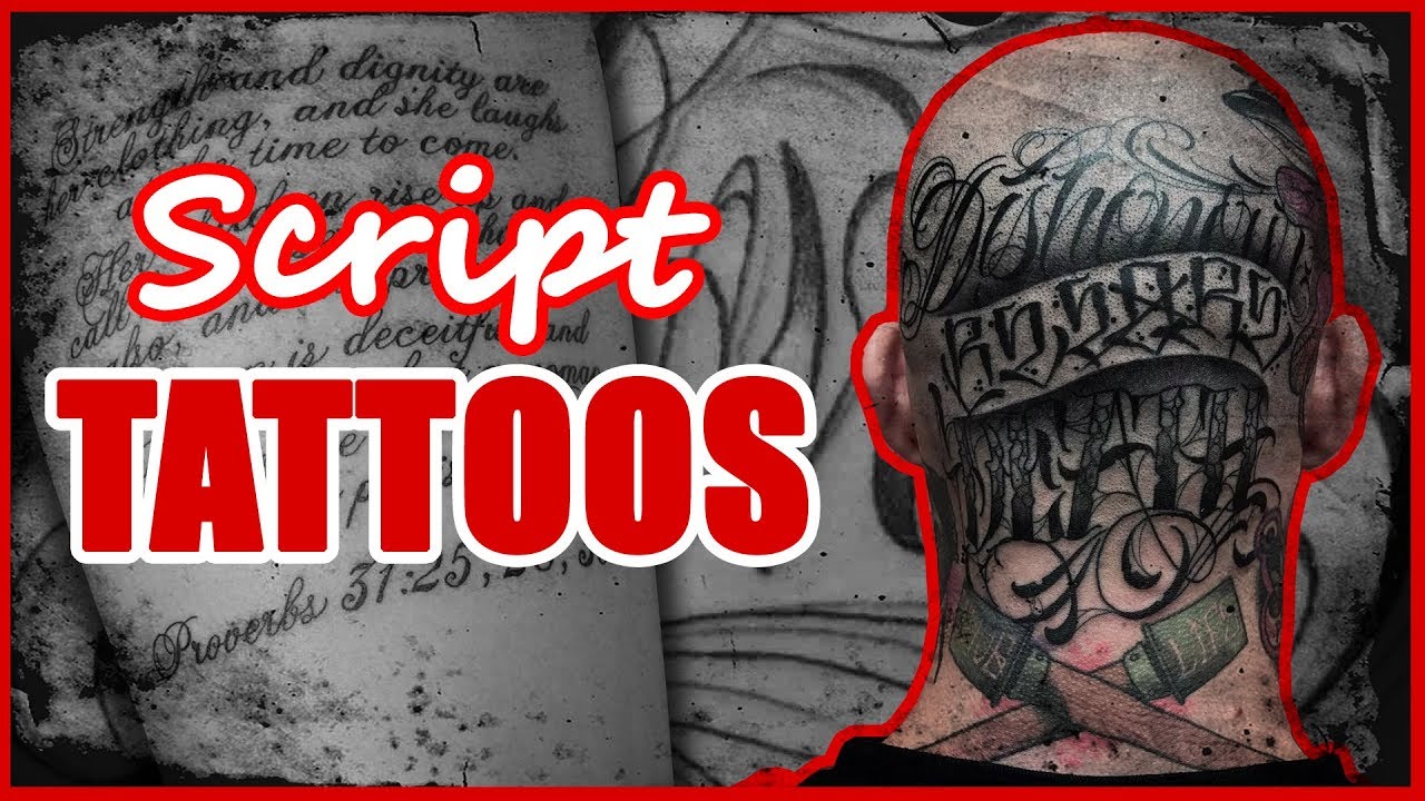 SCRIPT TATTOOS??