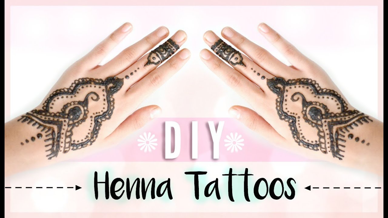 DIY Henna Tattoos! + Tips on How to Apply It