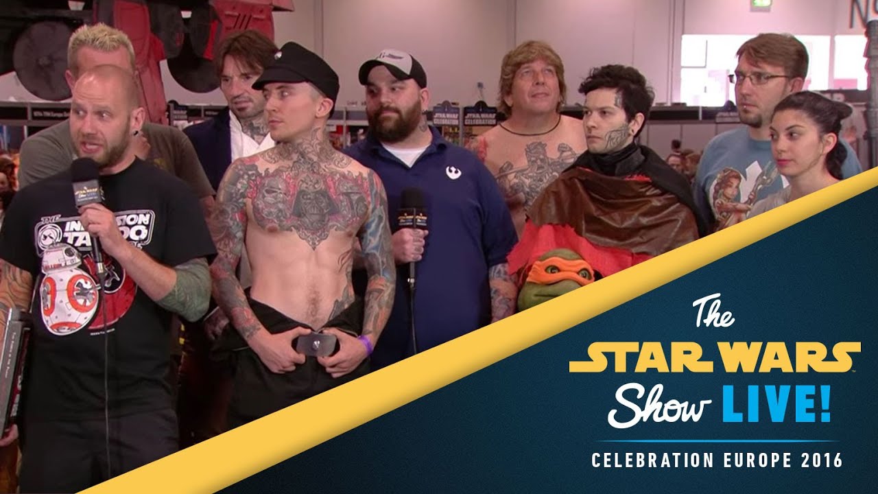 Star Wars Tattoos Interview | Star Wars Celebration Europe 2016