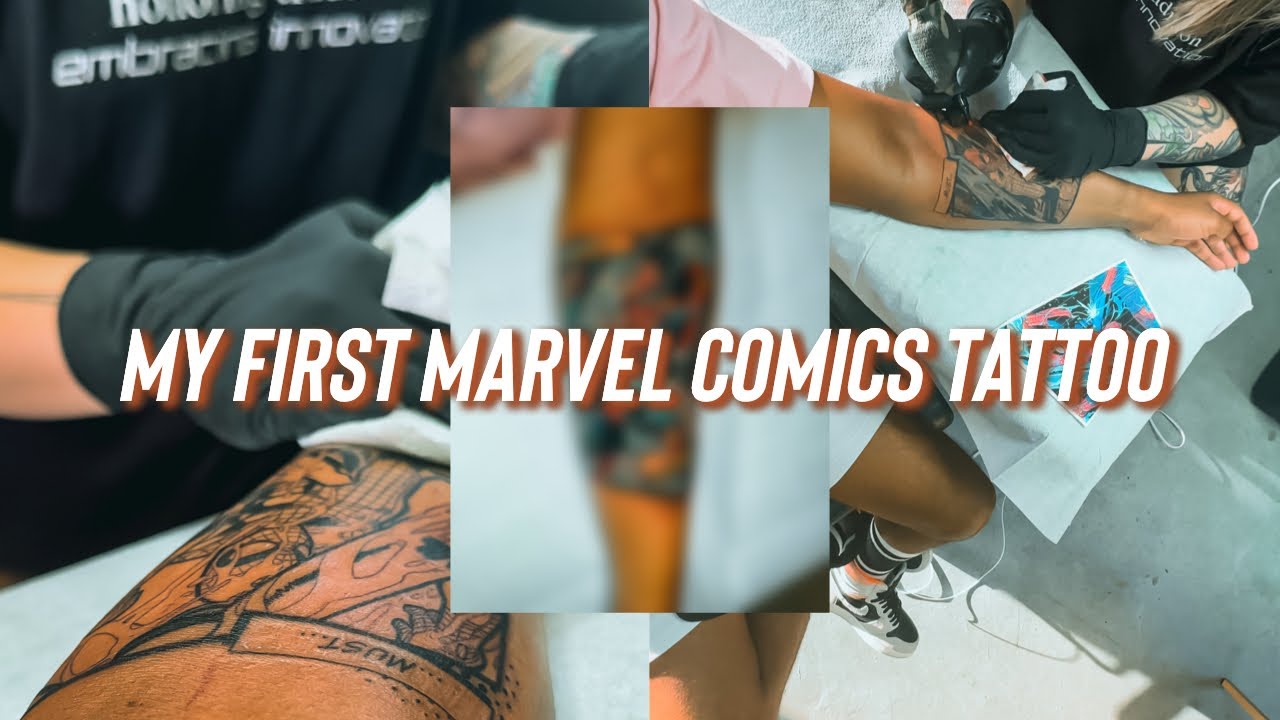 My First Marvel Comics Tattoo | Amazing Spider-Man #33 Homage
