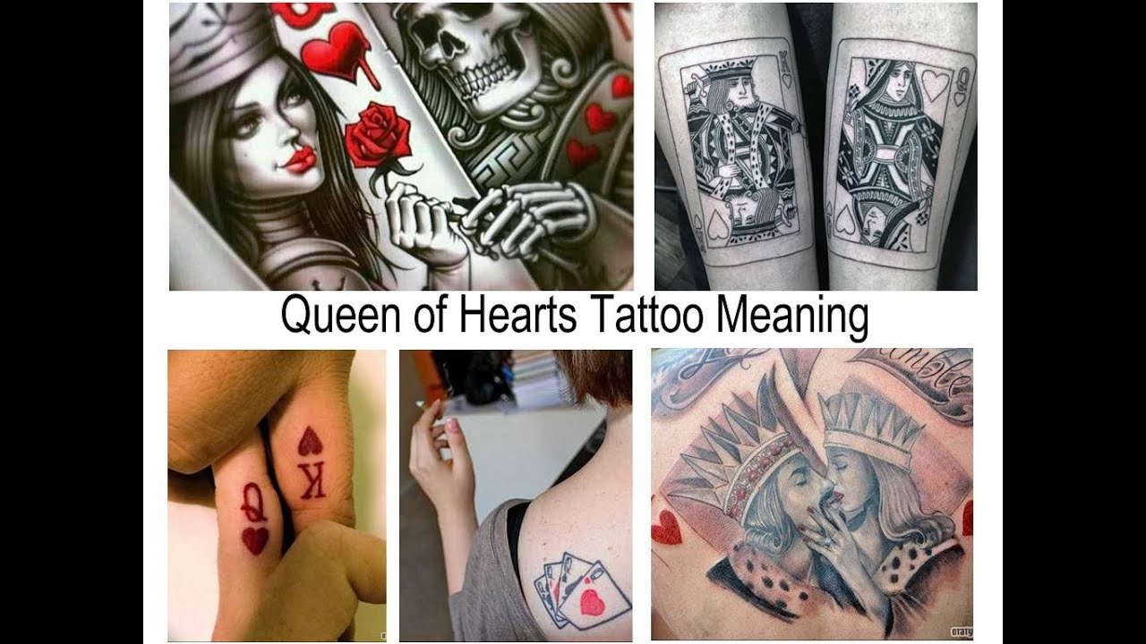 Queen of Hearts Tattoo Meaning - Facts and photos for tattoovalue.net