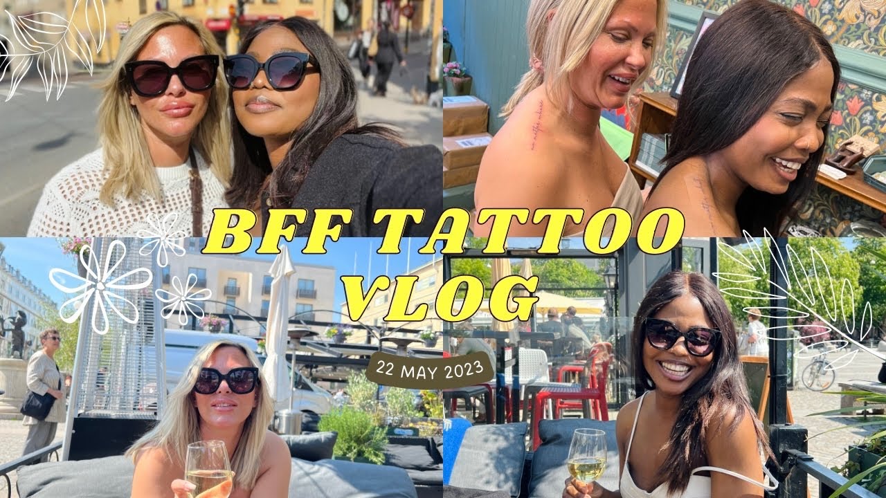 MATCHING TATTOOS WITH MY BEST FRIEND!  ( tattoos for women )