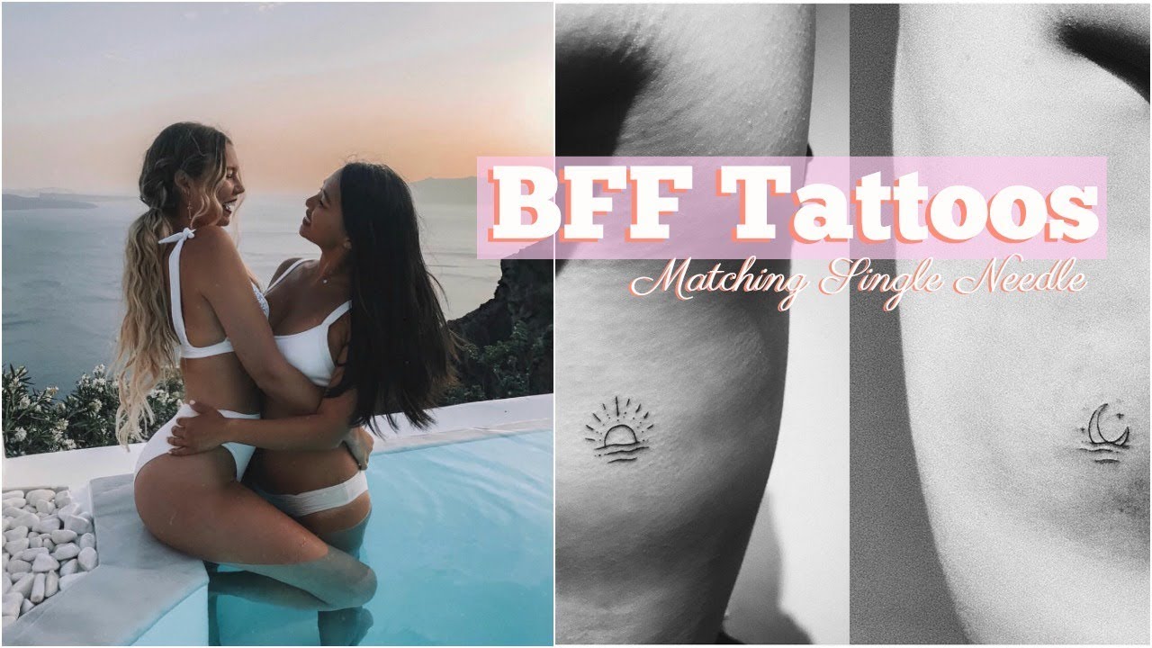 MATCHING TATTOOS WITH MY BEST FRIEND!