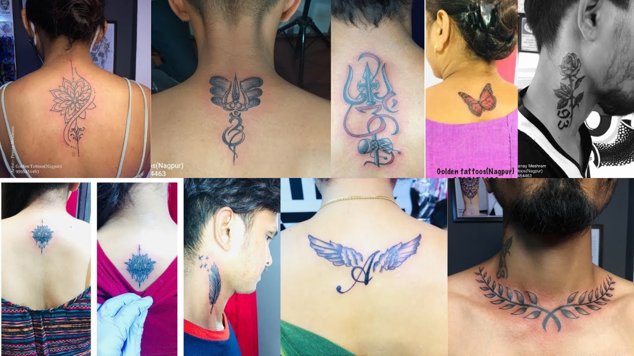Simple & Beautiful Neck Tattoos For Girls | Latest Neck Tattoos For Men | Tattoos Designs & Ideas!