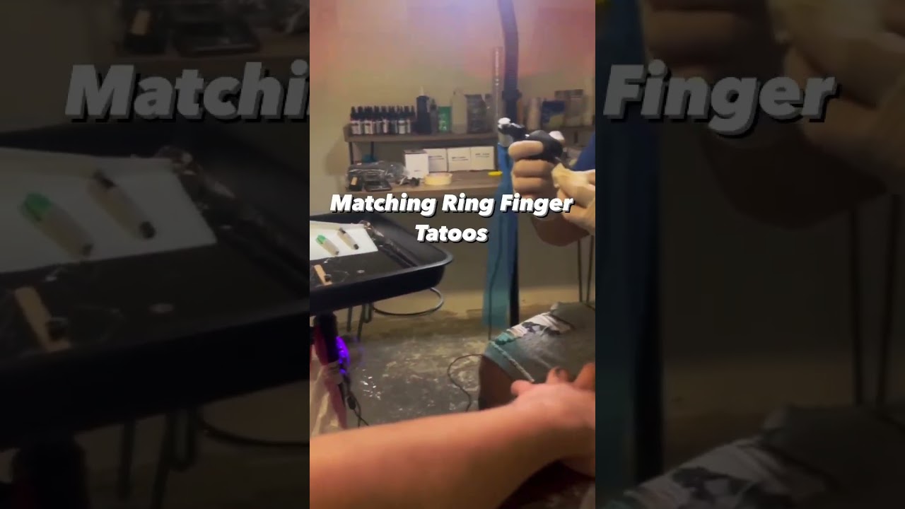 The Ultimate Celebration: Our Matching Ring Finger Tattoos After 7 Years