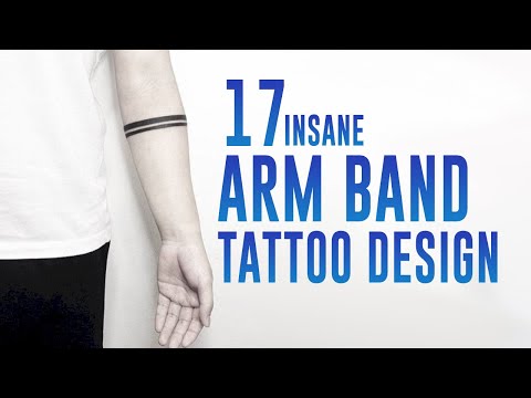 17 Insane ARM BAND TATTOO DESIGNS for men