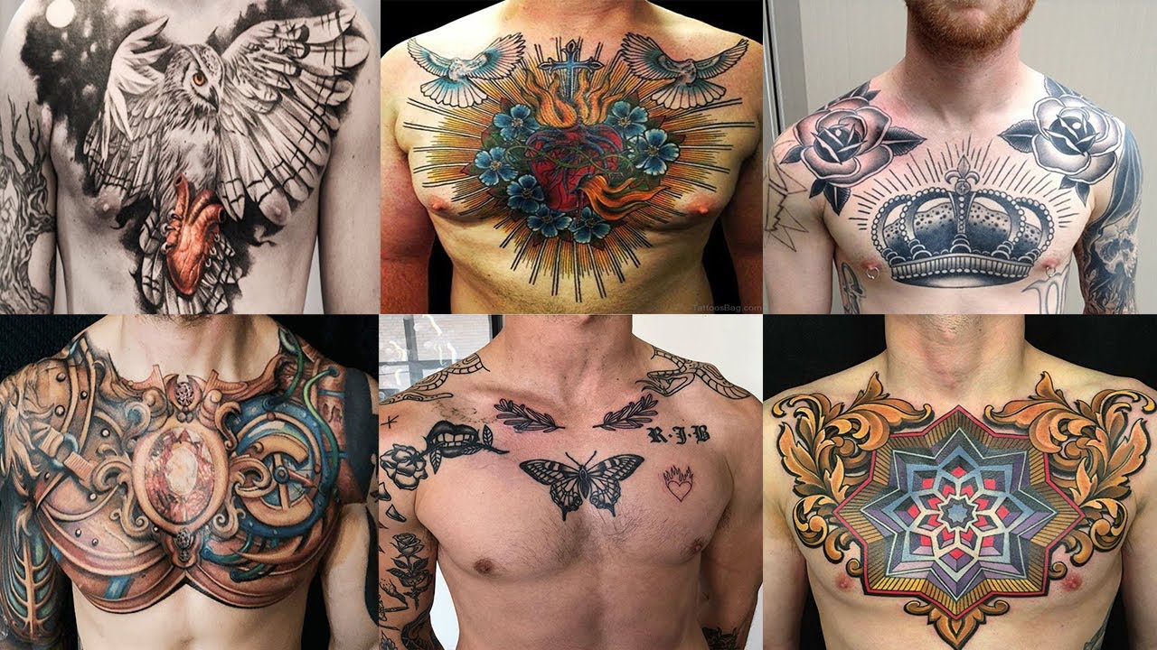 Chest Tattoos for Men Design And Ideas