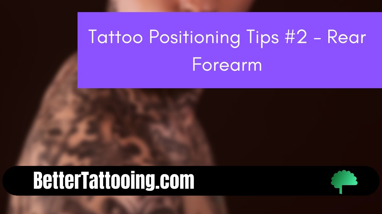 Positioning Basics   Rear Forearm