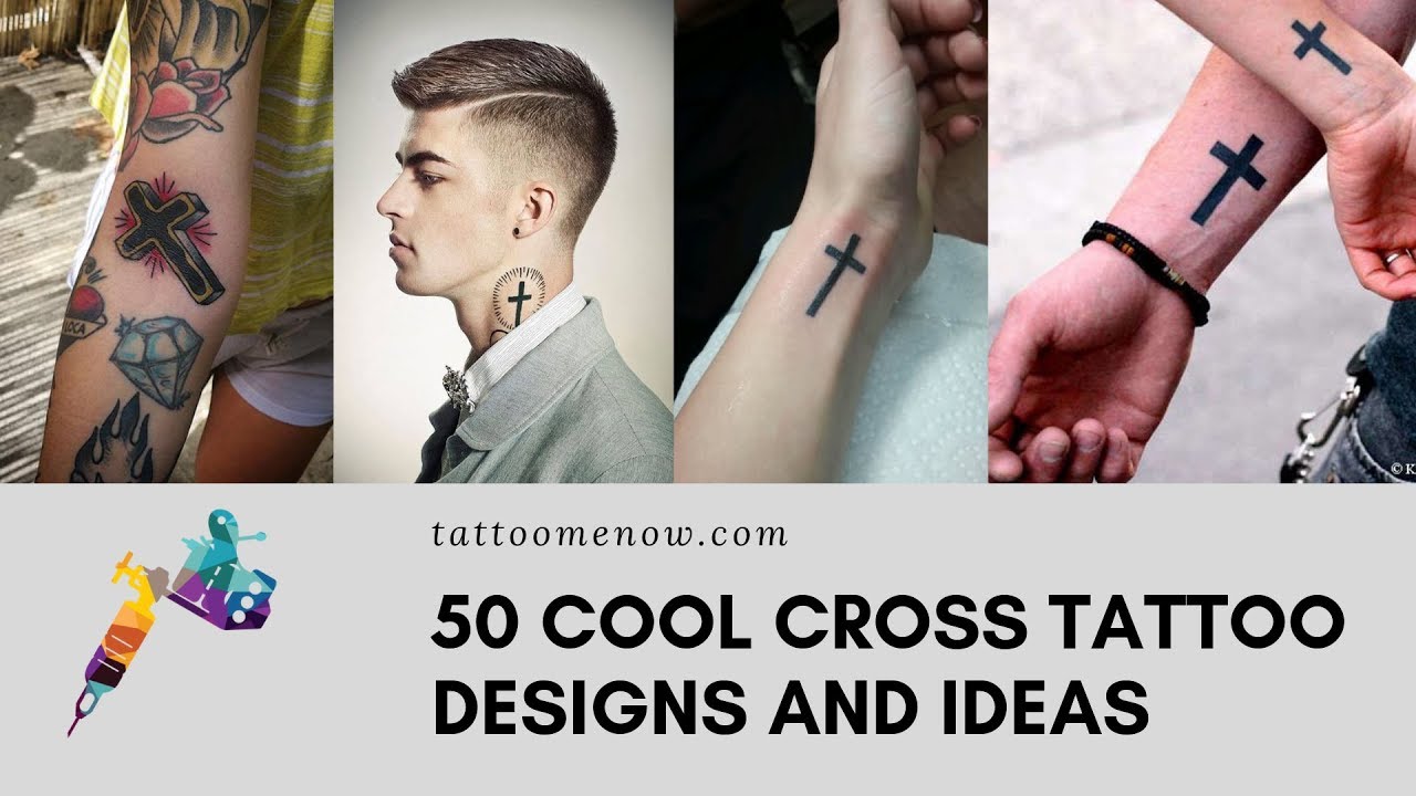 50 Cool Cross Tattoo Designs and Ideas