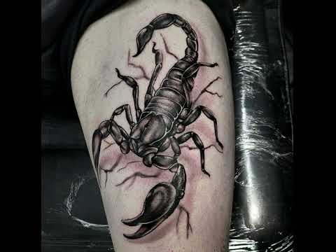 Scorpion Tattoos - Top 30 Incredible ideas #ScorpionTattooDesigns