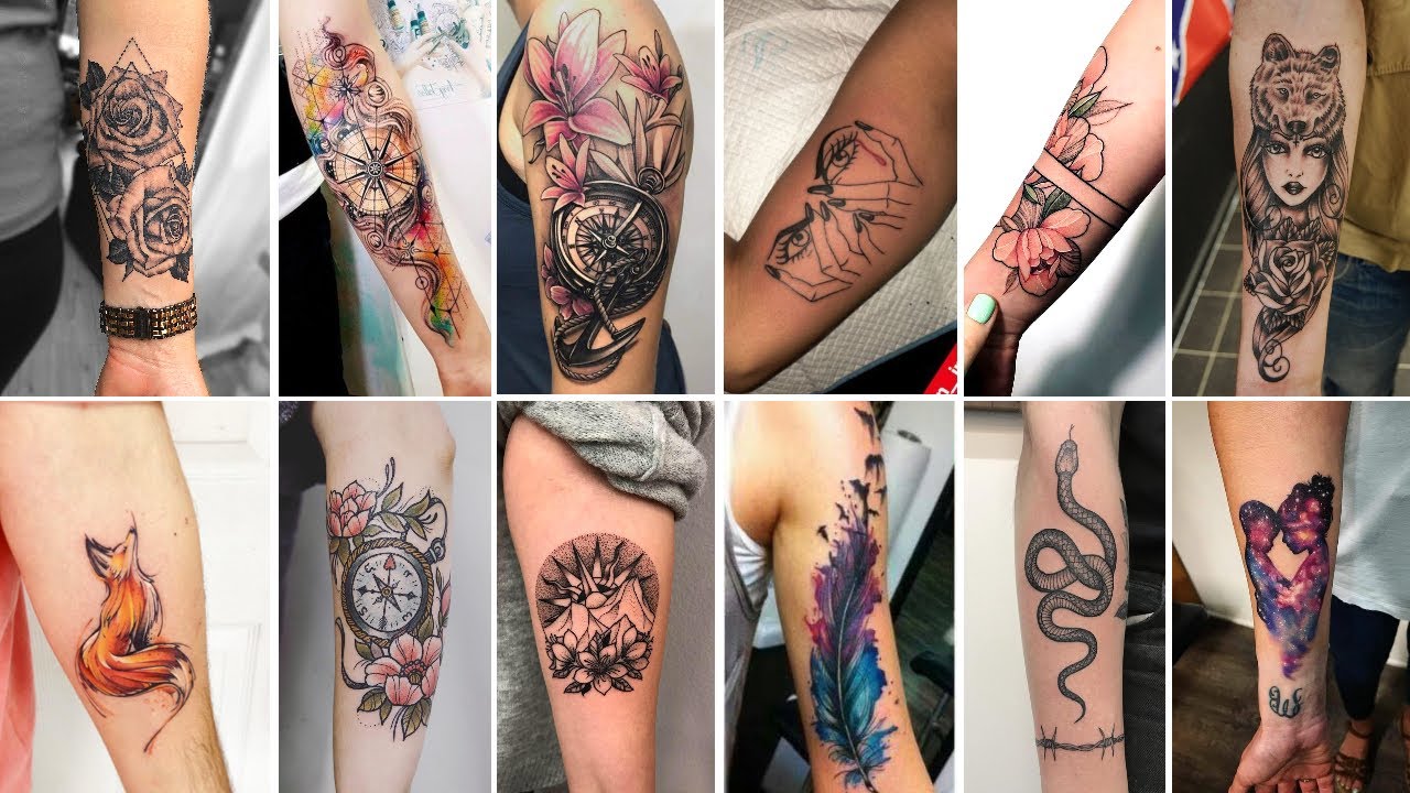 Forearm Tattoos For Women 2021 | best forearm tattoo for ladies 2021 |  Women's Tattoo Sleeve Ideas
