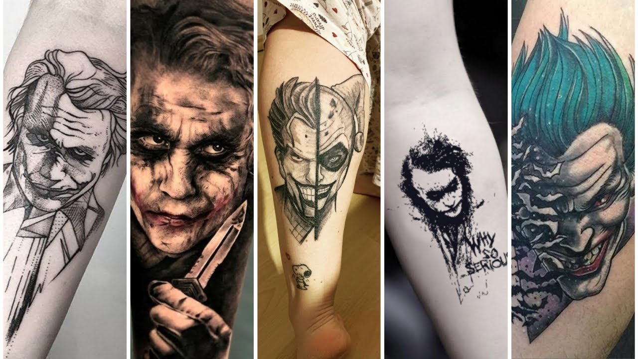 TOP 25+ Amazing JOKER Tattoo Design Ideas 2021 | BEST Joker Tattoos | Tattoos For ALL!