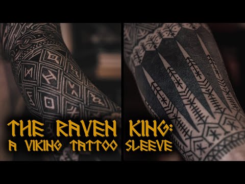 VIKING RAVEN SLEEVE LIKE YOUVE  NEVER SEEN BEFORE.